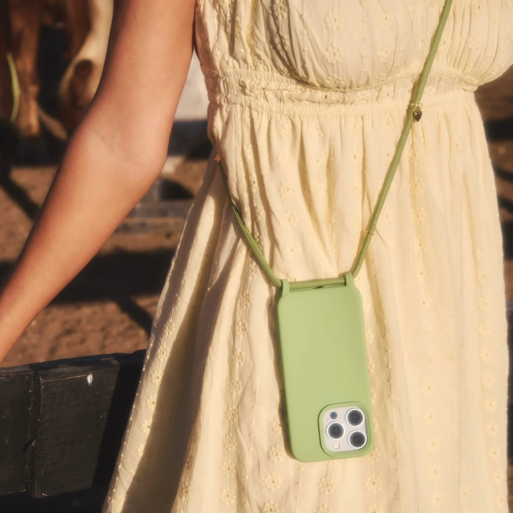 Cairo Phone Strap Set Meadow Green - Image 6
