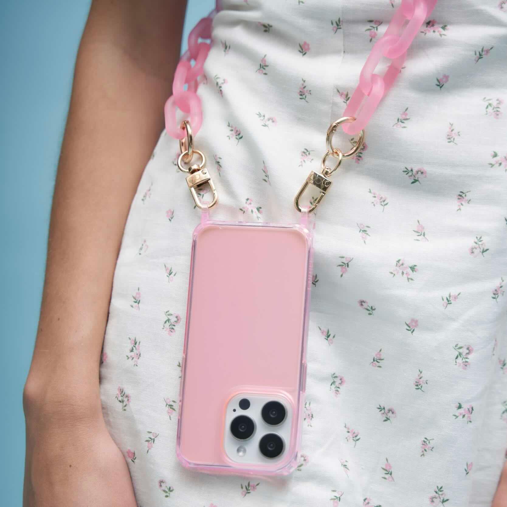 Clear Phone Case Bubblegum - Image 3