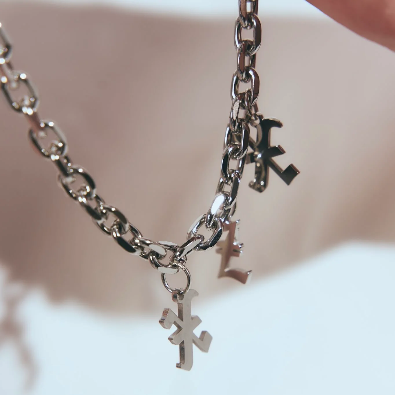 Custom Phone Chain Silver - Image 3