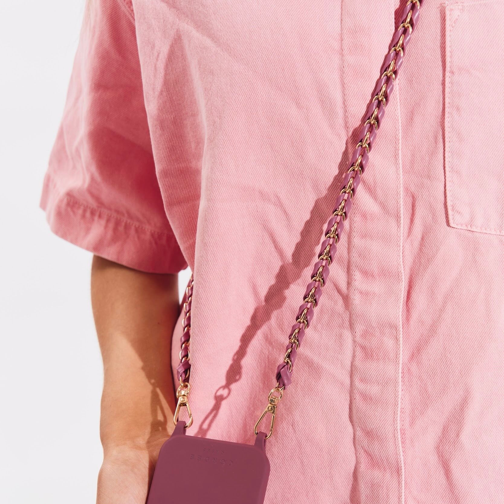 Emi Phone Chain Berry Burgundy - Image 2