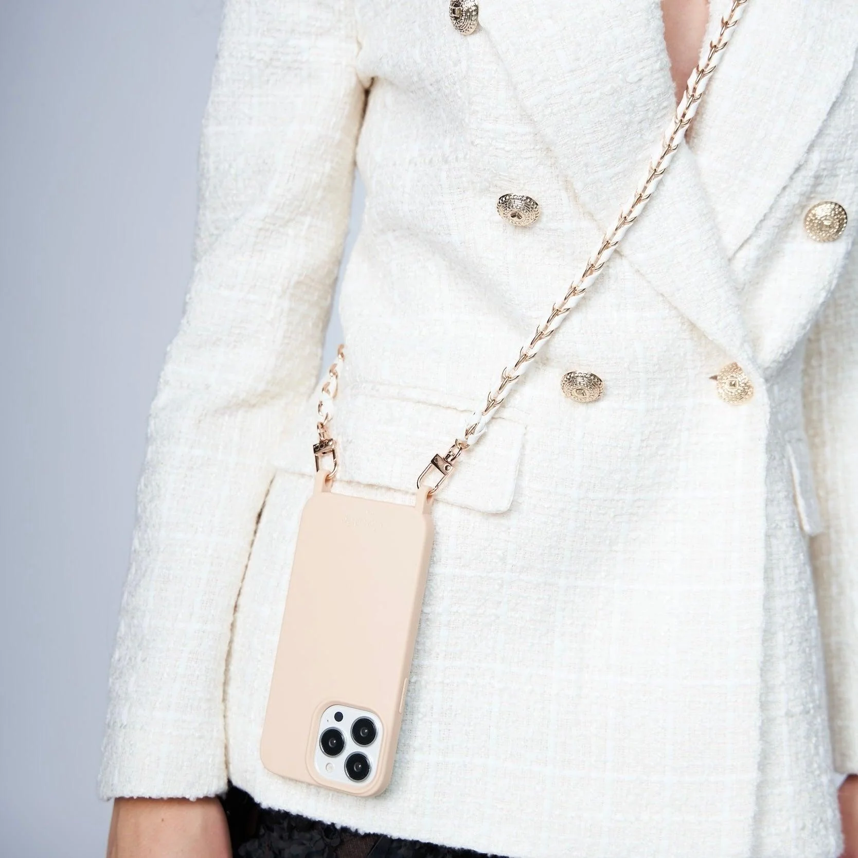 Emi Phone Chain White - Image 5