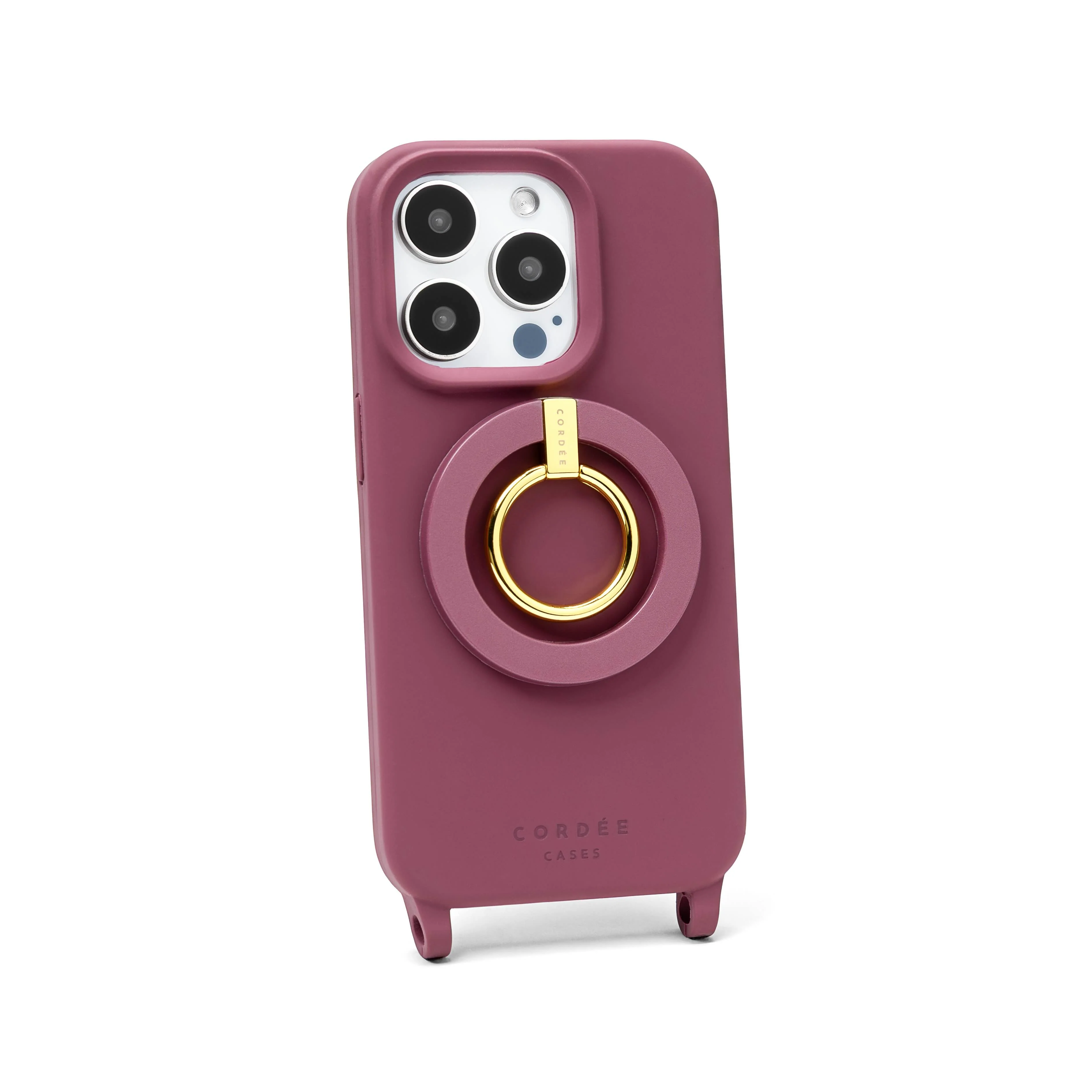 Magnetic Phone Ring Holder Burgundy - Image 2