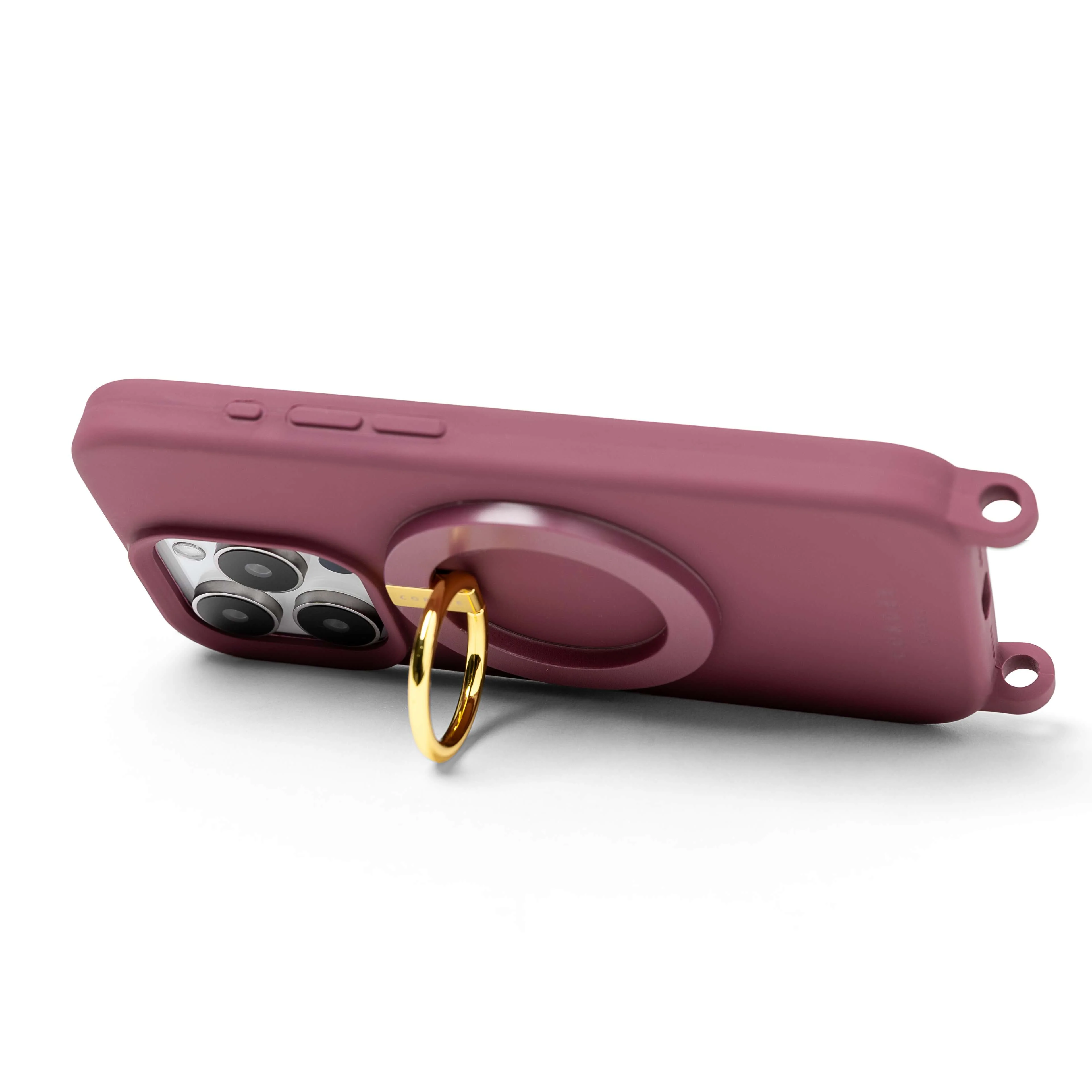 Magnetic Phone Ring Holder Burgundy - Image 3